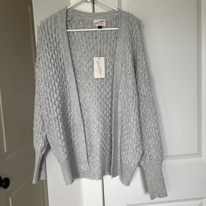 Universal Thread Textured Open Sweater